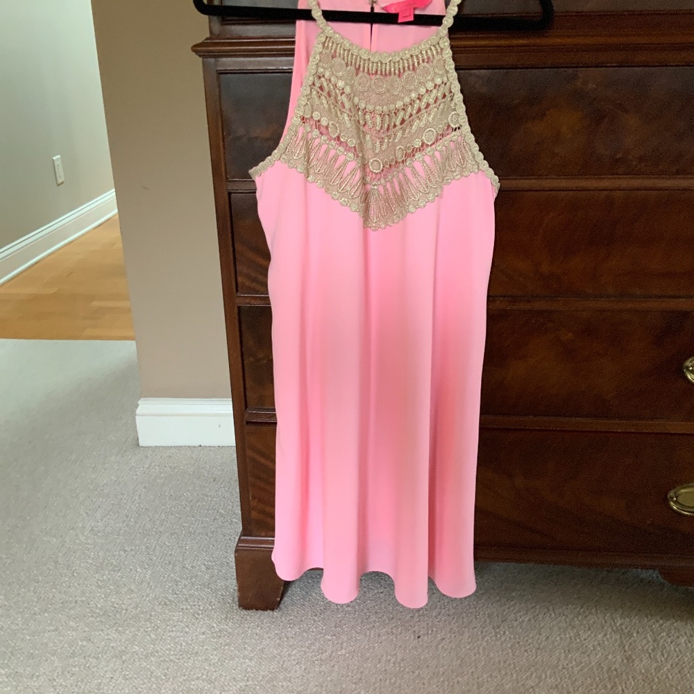 Pink Lilly Pulitzer dress size 12